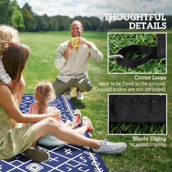Reversible Outdoor Rug( Amazon Shipping)（Prohibited by WalMart）