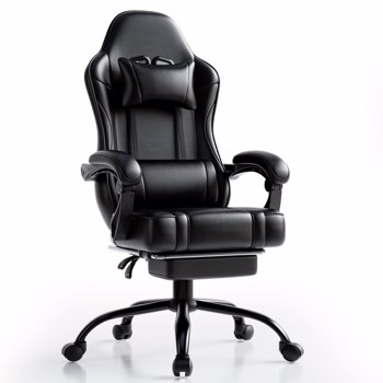 <b style=\\'color:red\\'>Gaming</b> Chair, Computer Chair with Footrest and Lumbar Support, Ergonomic Video Game Chair