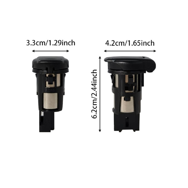 Car Power Socket, 253312923R, High Efficiency 12V 120W Car Power Socket Auto Cigarette Lighter Replacement for Megane Koleos