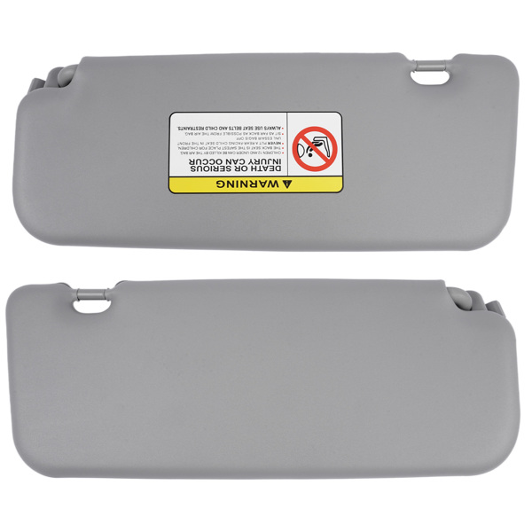 Pair of Front Left and Right Sun Visors for Hyundai Accent 1E 1.6L L4 Driver and Passenger Side 2Pcs 85210-1R000 85220-1R000