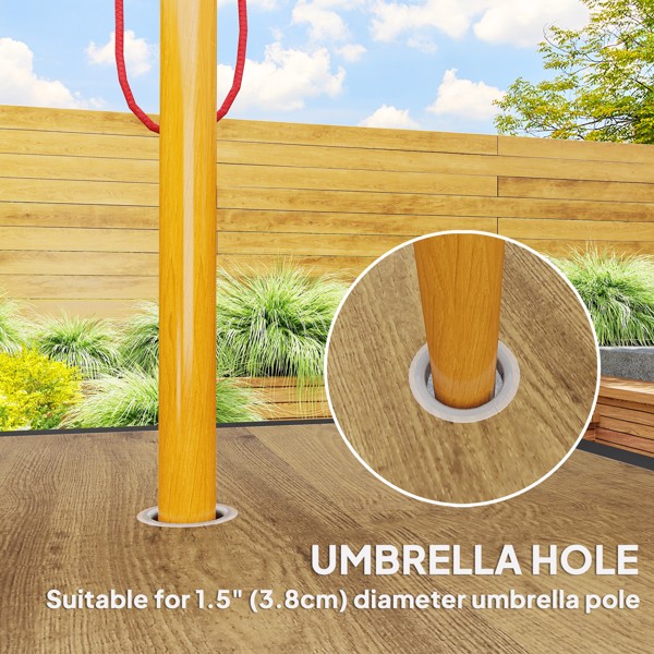 Portable Camping Table with Sink /  Dining Table
