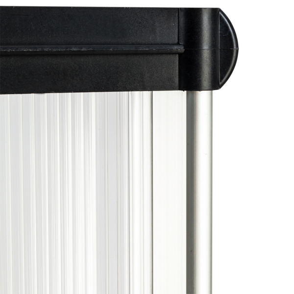 HT-200 x 100 Household Application Door & Window Rain Cover Eaves Black Holder