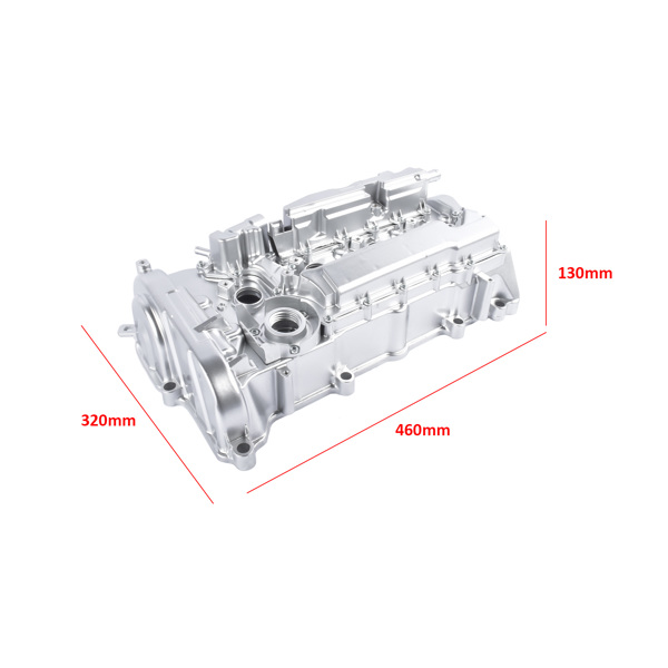 气门室盖 Aluminum Engine Valve Cover w/ Gasket for Honda Accord 2013-2017 CR-V 2015-2019 L4 2.4L 12310-RDF-A01 12310-5A2-A01-12