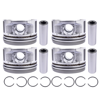 4pcs Engine Piston Rings Set for Toyota 4Runner T100 Tacoma 2.7L 3RZFE 1994-2004 13103-75041 13101-75041