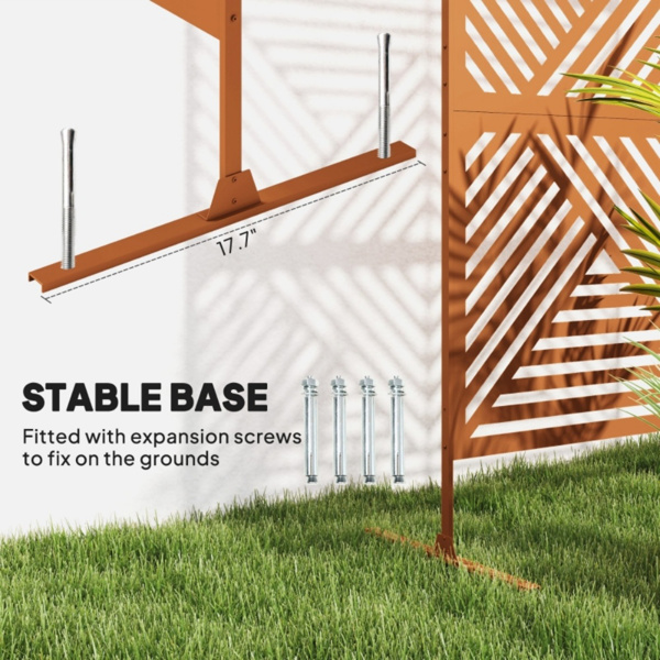 Garden Decorative Fence Panel ( Amazon Shipping)（Prohibited by WalMart）