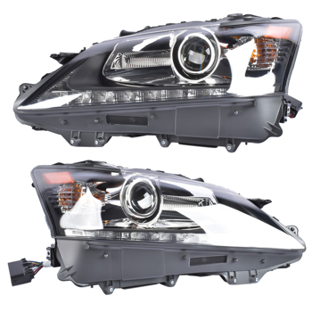 Pair Headlamps For 2013-2015 Lexus GS350 GS450h NON-AFS 81185-30F80 81145-30F80