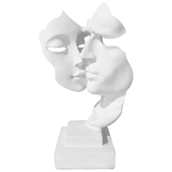 Resin Home <b style=\\'color:red\\'>Accessories</b> Decorative Lovers Statues Home Decor Kiss Sculpture Valentine\\'s Day Wedding