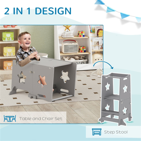 木制厨房踏步凳（周末不发货）（ Amazon Shipping）（WalMart禁售）-5