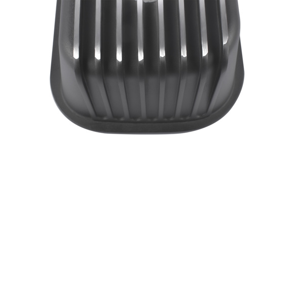 气门室盖 3-11/16" Tall Finned Valve Covers Black for Chevy BBC 396 402 454 502 1965-1995-7