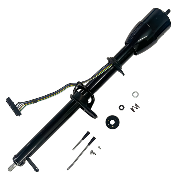 A3-汽车转向柱 35" Manual Black Floor Shift Steering Column for 67-72 Chevy/ GMC C10 C20 Pickup-1