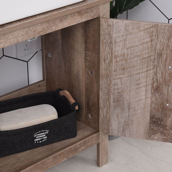 浴室柜/储物柜（ Amazon Shipping）（WalMart禁售）（周末不发货）-5