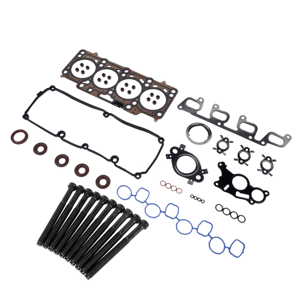 发动机大修包 Cylinder Head Gasket w/ Screws for Audi Q5 A3 A5 A6 VW Golf Tiguan Skoda 2.0TDI 03L103383AK 03L103483C-2