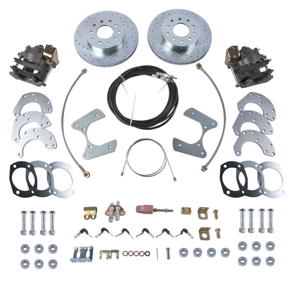 刹车盘套装 For 1964-1977 Chevy Laguna Buick Skylark Rear Disc Brake Conversion Kit 10 & 12 Bolt-1