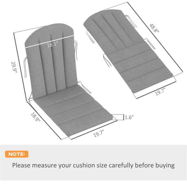 花园椅椅子坐垫（周末不发货）（ Amazon Shipping）（WalMart禁售）-3