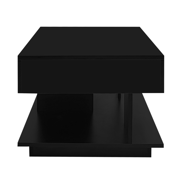 41.3''-76.7'' 可延伸咖啡桌，高效中央咖啡桌，带多个储物隔间，多功能可调节咖啡桌，带隐藏储物空间，适用于客厅-5