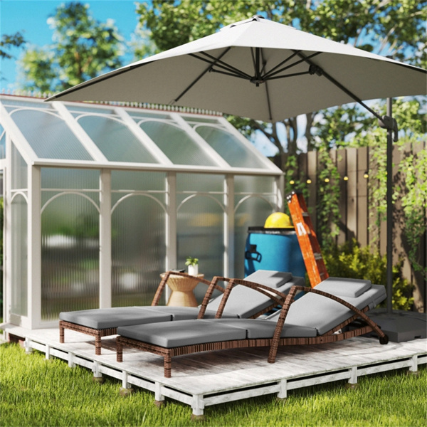 折叠式躺椅 /沙滩椅（周末不发货）（ Amazon Shipping）（WalMart禁售）-1