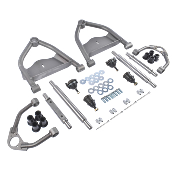 4x Tubular Control Arm and Ball Joint Assembly Centered and Narrowed for Chevrolet C10 Truck 1963-1970