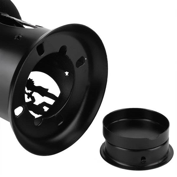 情侣镂空烛台摩洛哥复古婚庆情侣蜡烛台工艺品烛台摆件黑色-10