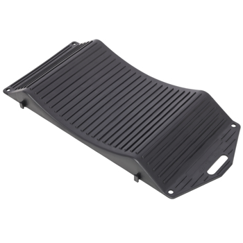 4PACK Tire Saver Ramps,Wheels Tire Saver Ramps,Anti-Slip Hard Plastic Design,Black
