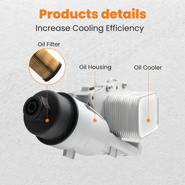 机油冷却器for Mini Cooper BMW i8 2014–2020 11428585235-6