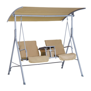 2 seats Outdoor Patio Swing Chair ( Amazon Shipping)（ Prohibited by WalMart ）