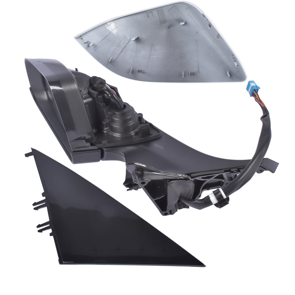 后视镜 Left Driver Side Mirror Heated Power Fold White Fits for Tesla Model 3 M3 Sedan 2017-2023 ABS Plastic Side View 13PIN Memory Recall Power Glass Adjusted 51167177128-7