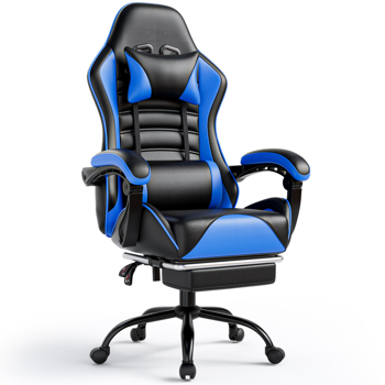 Video Game Chair for Adults, Computer Chair <b style=\\'color:red\\'>Gaming</b> Chairs for Kids, Adjustable Lumbar Pillow