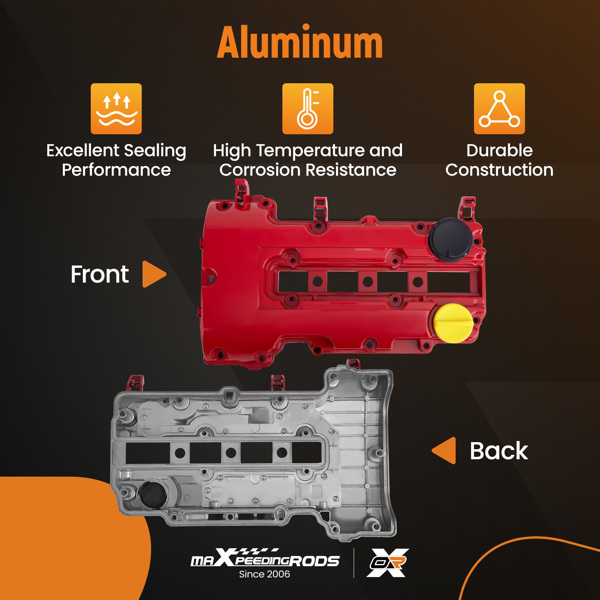 适用于雪佛兰科鲁兹 Trax Sonic Volt Encore ELR 11-19 1.4L 的铝制气门盖套件-5