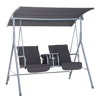 2 seats Outdoor Patio Swing Chair ( Amazon Shipping)（ Prohibited by WalMart ）