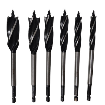 四刃木工钻六角 10/12/14/16/20/22/25/32mm自封袋装