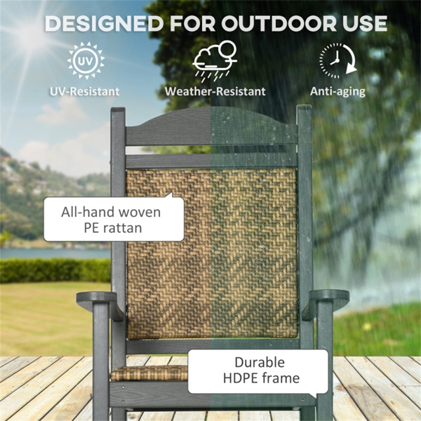 花园椅 /摇摇椅（周末不发货）（ Amazon Shipping）（WalMart禁售）-2