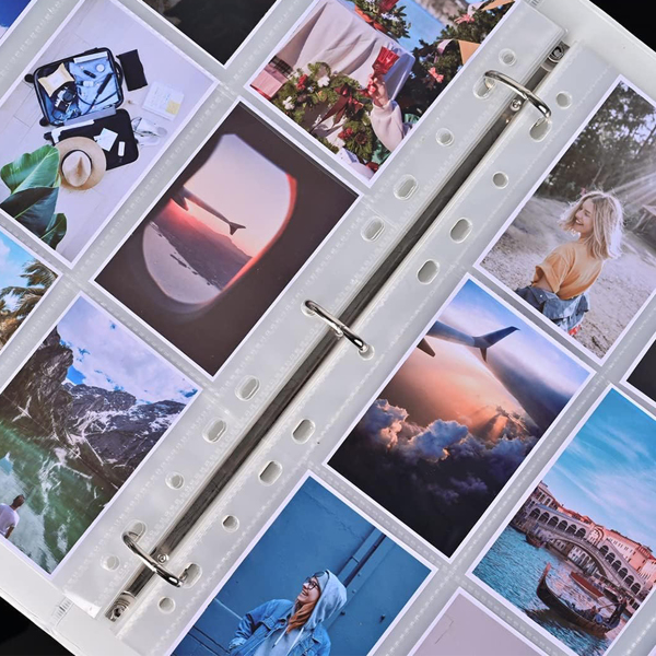 九宫格卡牌卡片PP活页透明卡册内页 10张/包 （没有卡册外壳，只有内页）（tk,temu下自提）-10