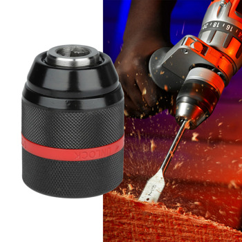 <b style=\\'color:red\\'>Hand</b> Drill Chuck 1/2‑20UNF Mount 2~13mm Self Tighten Drill Chuck for Multiple Purposes
