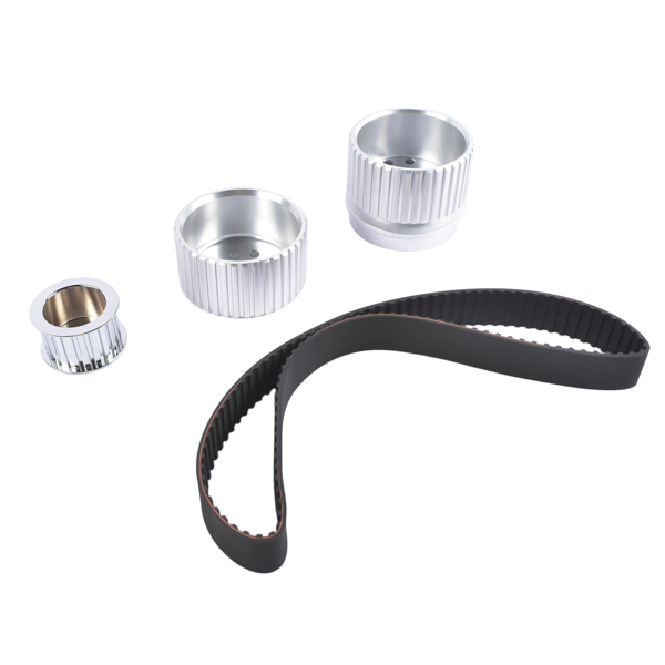 皮带轮套装 Belt Drive Pulley Set for BBC Big Block Chevy Gilmer 396 427 454 Engines Billet Aluminum-4
