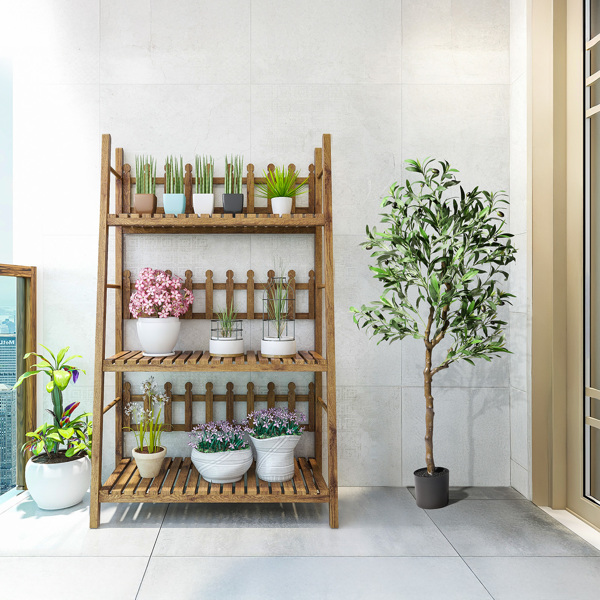 120cm 橄榄树 550叶片 22果 PVC 绢布 仿真树-5