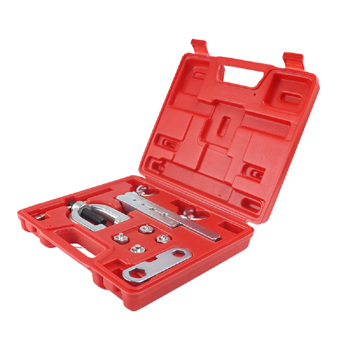 Auto Double Flaring Tool Kit Copper Aluminum Brake Line and Brass Tubing Tools 45 Degree Flares