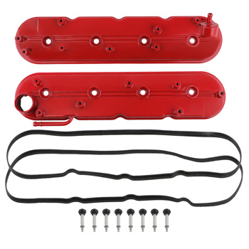 Valve Cover Set w/ Gasket & Bolt for Chevy Express 1500 for GMC Yukon 2000-2008