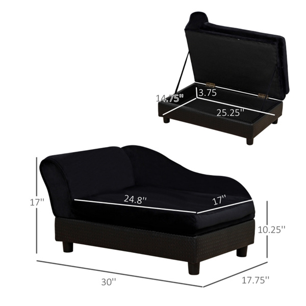 狗床/藤宠物沙发 （ Amazon Shipping）（WalMart禁售）（周末不发货）-3