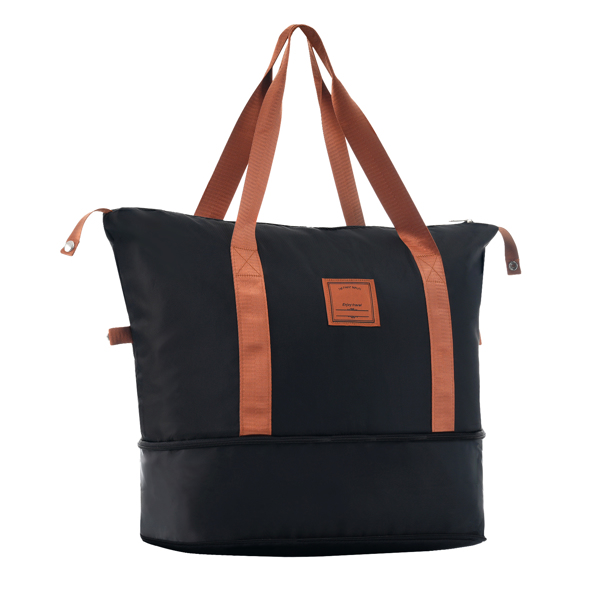 硬壳行李套装3件套带轮子的随身行李箱，TSA锁通用款-黑色-7