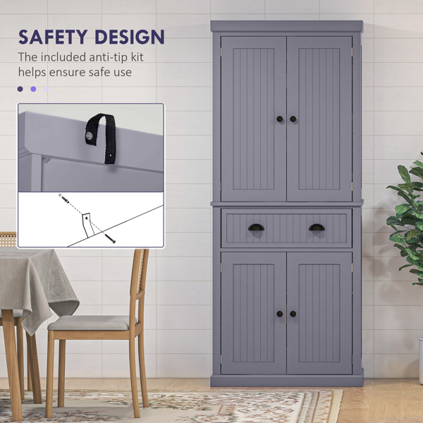 厨房侧板/储物柜/ 咖啡吧柜 /厨房橱柜/厨房隐藏式箱柜（周末不发货）（ Amazon Shipping）（WalMart禁售）-5