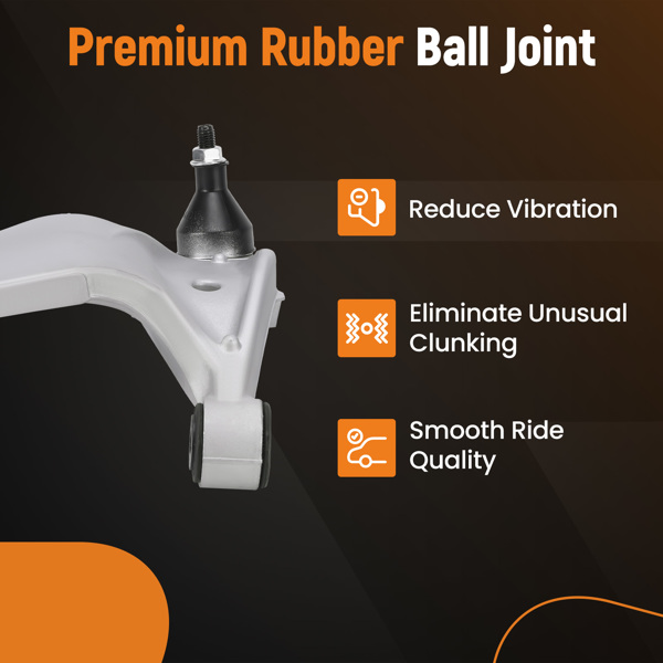 一对前下控制臂带球头组件 适用于 Cadillac CTS 2008-2013-6