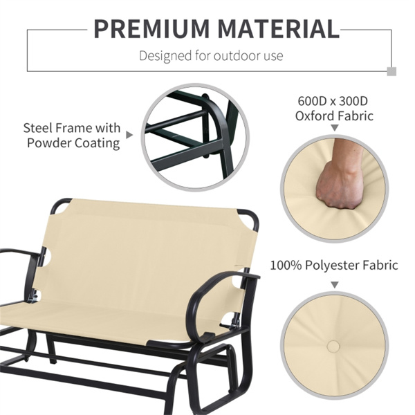 户外花园沙发 /外藤条沙发-浅灰色（周末不发货）-7