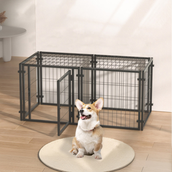 47.2\\" Dog Crate for Small Medium Large Dogs, Puppy Dog Playpen for Yard Indoor Outdoor Use, Pet Dog Cage Kennel (47.2\\"L x 23.6\\"W x 23.6\\"H)