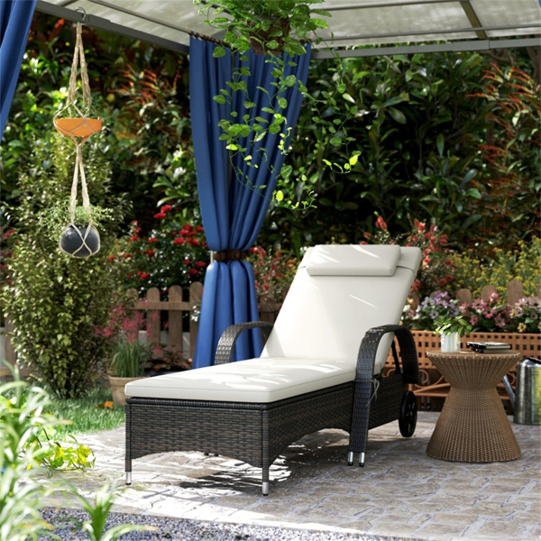 折叠式躺椅 /沙滩椅（周末不发货）（ Amazon Shipping）（WalMart禁售）-2