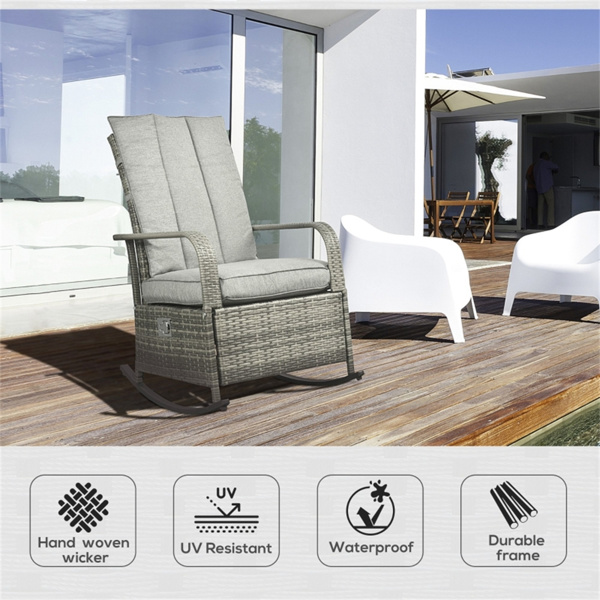 花园椅 /摇摇椅（周末不发货）（ Amazon Shipping）（WalMart禁售）-4