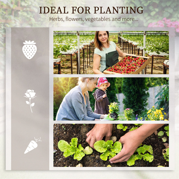 高架花园床/木制花盆 /木材种植箱（周末不发货）（ Amazon Shipping）（WalMart禁售）-8