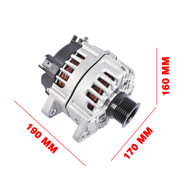 发电机 180A 12V Alternator Fits for Mercedes-Benz E550 GL450 GL550 GLS550 ML550 S550 SL550 SLK55 AMG-5
