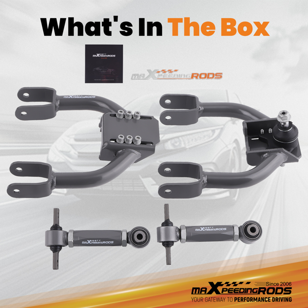 前上部 A 型臂后外倾角套件 适用于 Honda Civic 1992-1995  Acura Integra  1994-2001-6