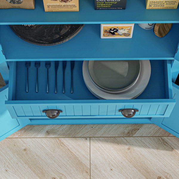 厨房侧板/储物柜/ 咖啡吧柜 /厨房橱柜/厨房隐藏式箱柜（周末不发货）（ Amazon Shipping）（WalMart禁售）-7