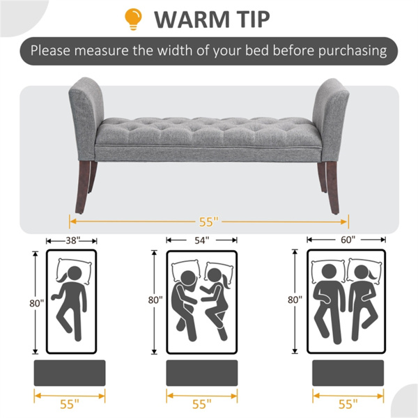 长椅（周末不发货）（ Amazon Shipping）（WalMart禁售）-7